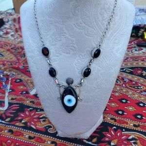 Evil eye Sterling Necklace